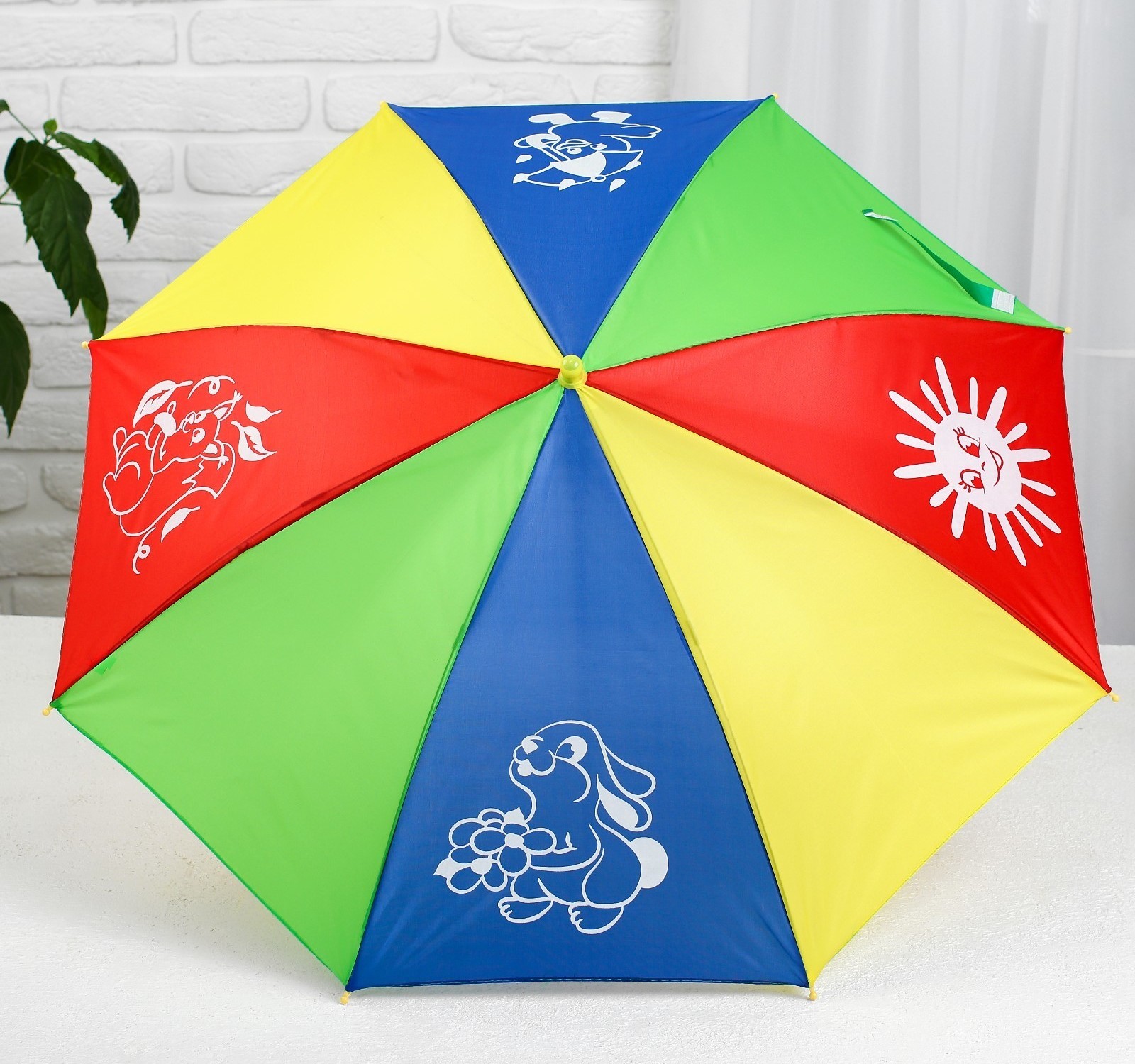 Зонт детский верю в чудеса прозрачный 90 см