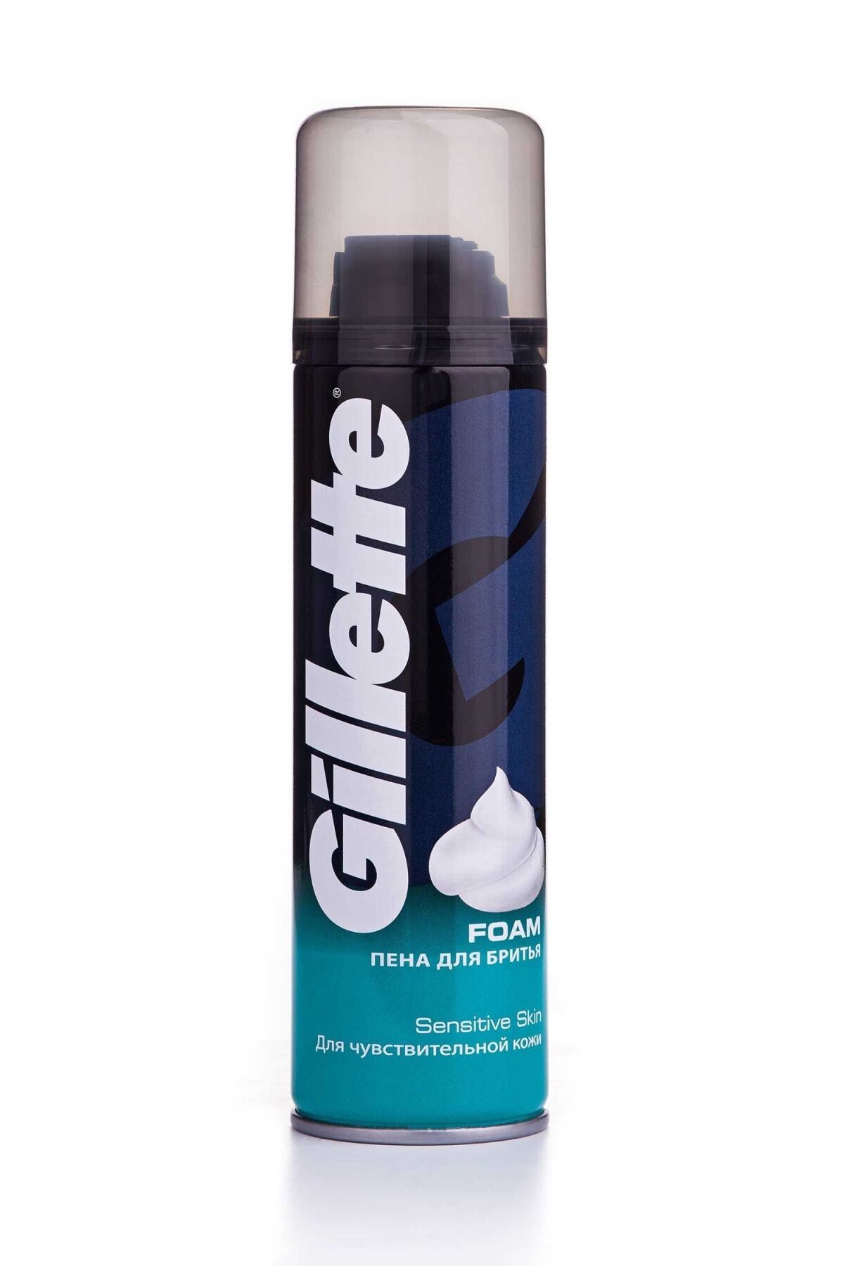 Gillette пена для бритья menthol с ароматом ментола 200мл gillette